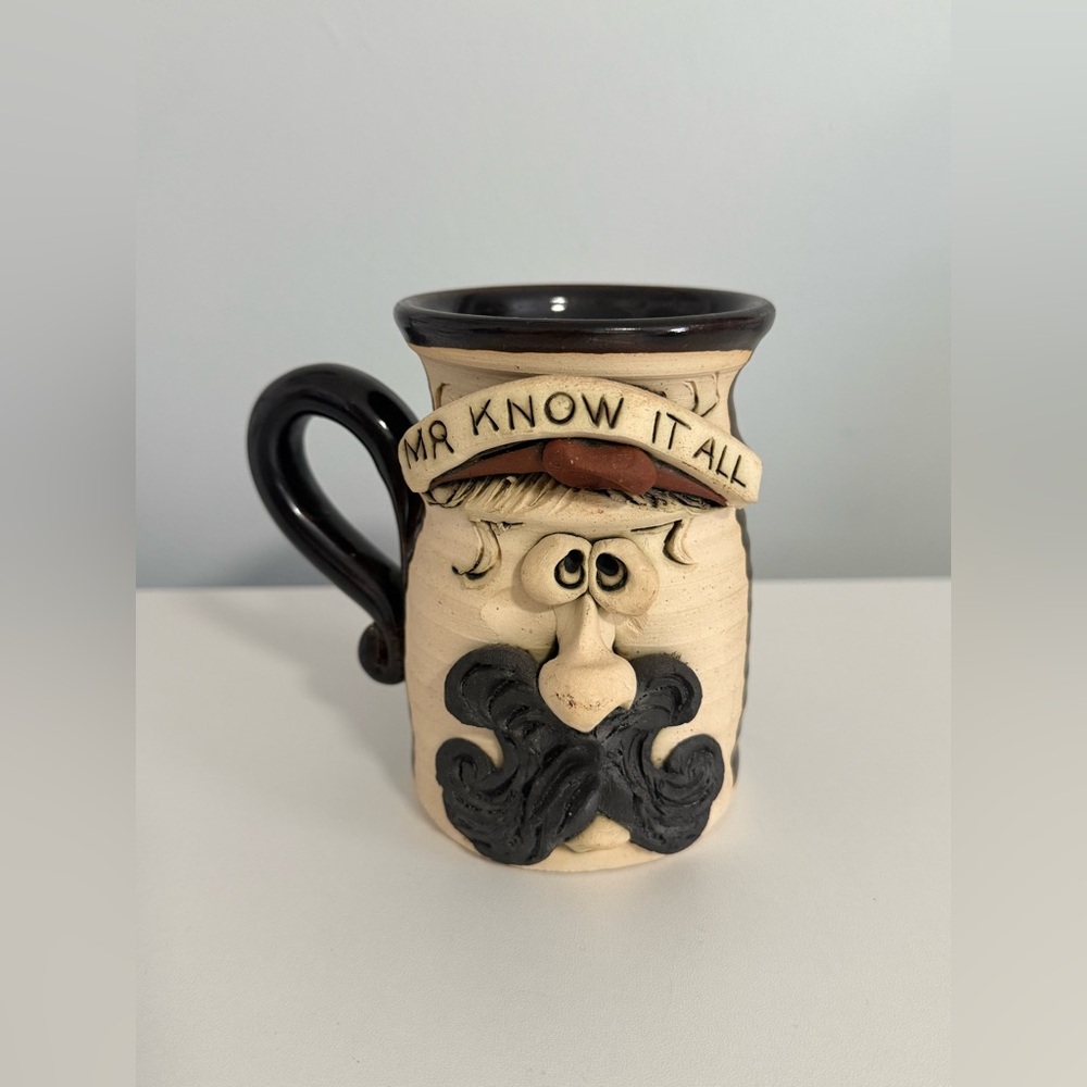 T Bradford Face Mug